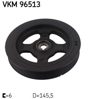 SKF Riemenscheibe, Kurbelwelle VKM 96513